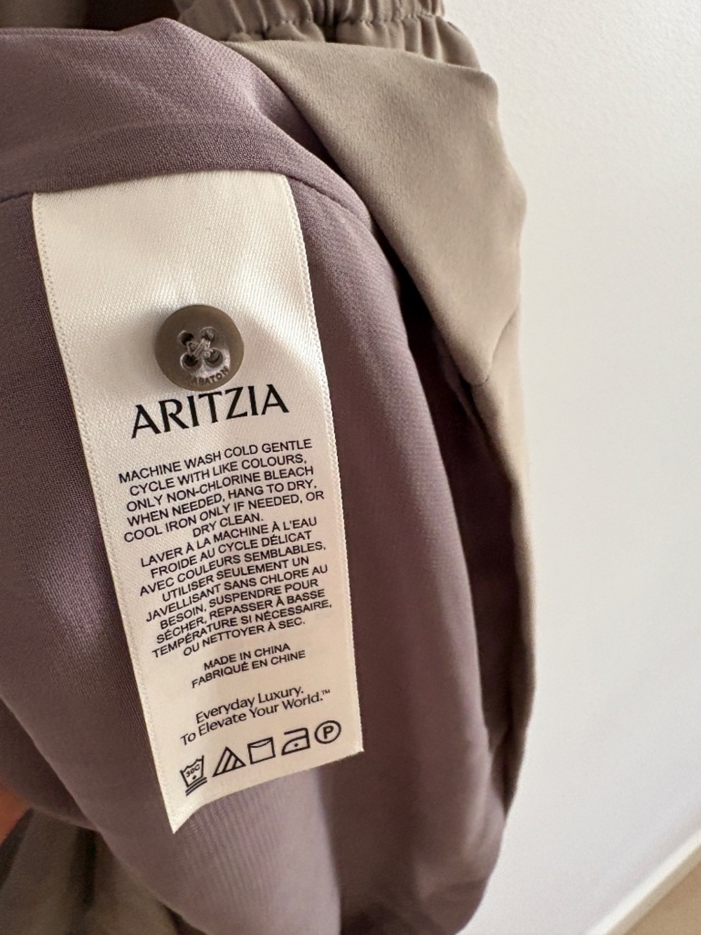 Aritzia Babaton Carter Sleeveless Dress NWT Cowl Neck Draped Modern Taupe Medium - Picture 7 of 8